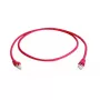 Netwerkkabel Telegärtner RJ45 15m Cat6a S/FTP rood