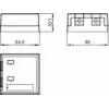 Opbouwbehuizing Telegärtner H02000A0072 68x64