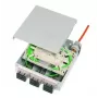 Telegärtner STX H82050K0005 DIN-rail glasvezel verdeeldoos, 12x LC MM, lichtgrijs RAL 7035