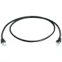 Netwerkkabel Telegaertner MP8 FS 500 LSZH 0,25 m Cat6a SF/UTP RJ-45 – zwart