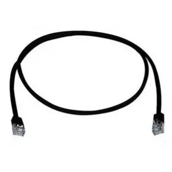 Netwerkkabel Telegärtner MP8 FS 100-2.0 zwart 2 m Cat5e F/UTP