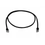 Netwerkkabel Telegärtner MP8 FS 100-3.0 zwart 3 m Cat5e F/UTP