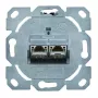 RJ-45-contactdoos Telegärtner J00020A0529 metallic 2 modules categorie 6a