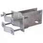 Aan-buis-fitting TechniSat 0000/0500 zilver metaal