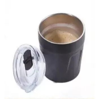 TROIKA ESPRESSO DOPPIO 160 ml zwart roestvrij staal