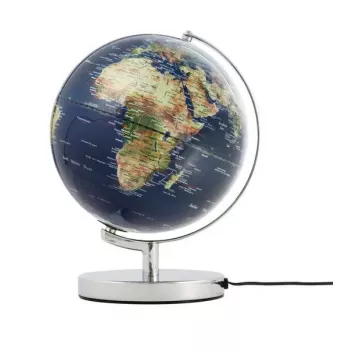 Fysieke globe TROIKA TERRA LIGHT 25 cm Classic bureau veelkleurig