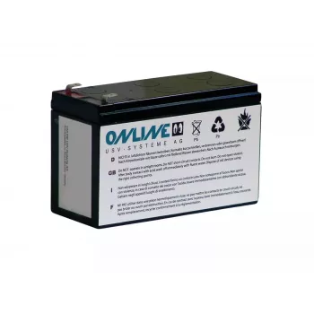 UPS-accu ONLINE USV-Systeme BCZ1000 1 stuks grijs 7,9 kg