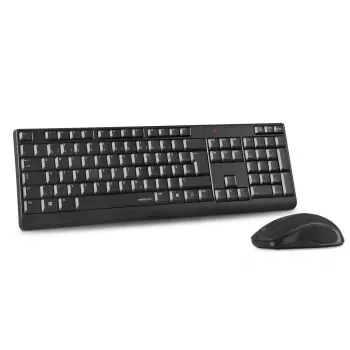 Toetsenbord-muisset SPEEDLINK Niala universeel RF draadloos QWERTZ Noors zwart