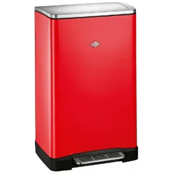 Afvalemmer Wesco Big Double Boy 112756, rood, 2 vakken