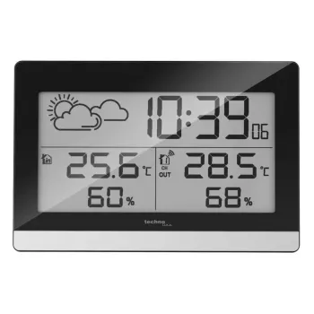 Digitaal weerstation Technoline WS 9255 zwart zilver