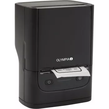 Labelprinter Olympia PM 220 zwart compact ontwerp, model 6302