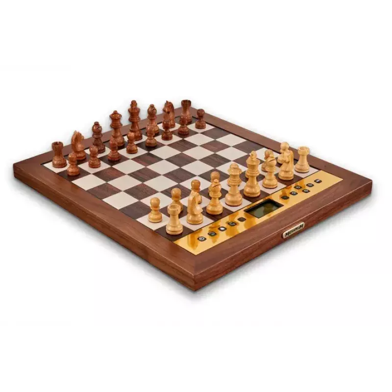 Schaakspel Millennium The King Performance Desktop Internationaal 32x32 cm
