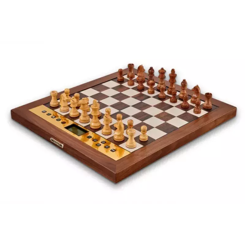 Schaakspel Millennium The King Performance Desktop Internationaal 32x32 cm