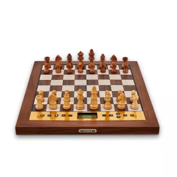 Schaakspel Millennium The King Performance Desktop Internationaal 32x32 cm