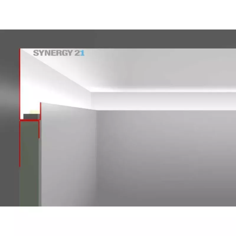 Montageset Synergy 21 S21-LED-PR00150 wit zink