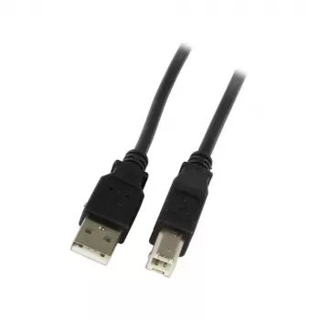 USB-kabel Synergy 21 S215472 USB 2.0 5m USB A USB B zwart