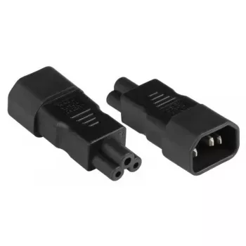 Netstekkeradapter C14 C5 Alcasa PA-1405S zwart