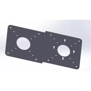Montageset ALLNET VESA_MINIPC_PLATE zwart