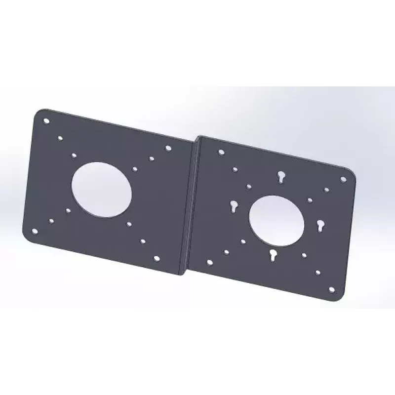 Montageset ALLNET VESA_MINIPC_PLATE zwart