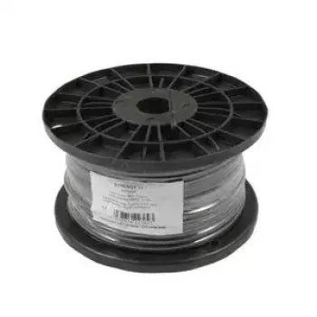 Telefoonkabel Synergy 21 S215220 100 m zwart plat