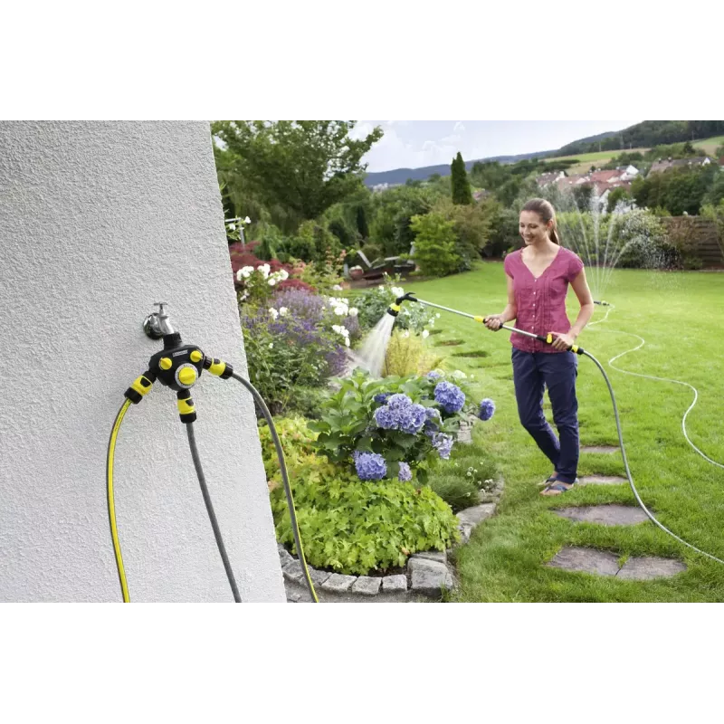 Mechanische beregeningsklok Kärcher WT 2.000 zwart geel