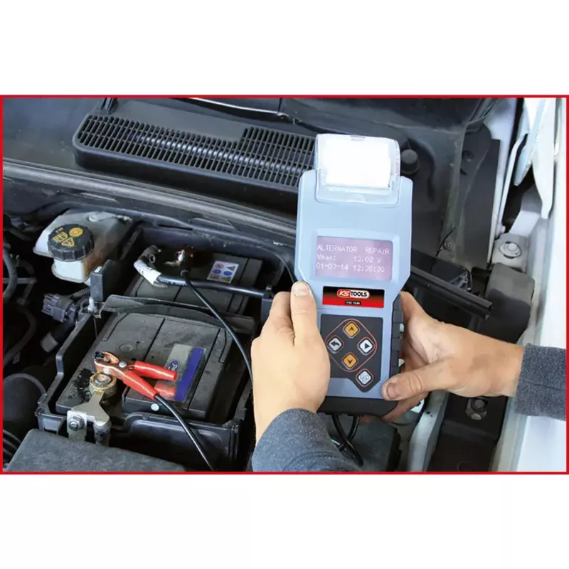 Batterijtester KS Tools 550.1646 zwart blauw 1,5 kg