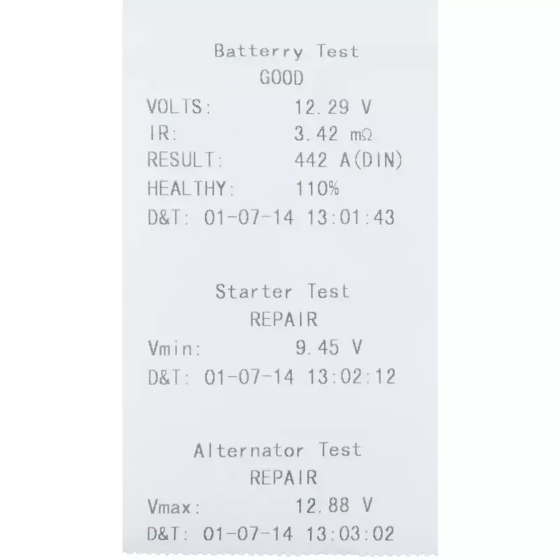 Batterijtester KS Tools 550.1646 zwart blauw 1,5 kg