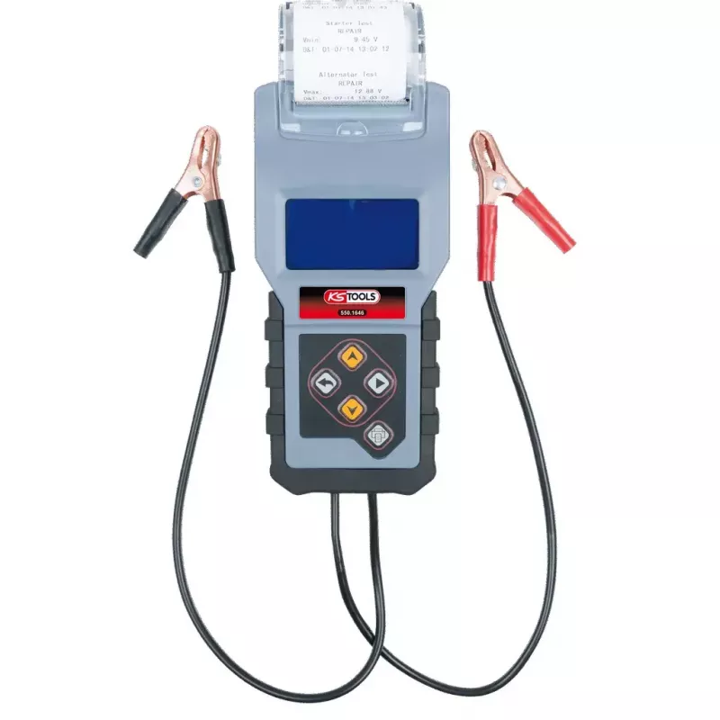 Batterijtester KS Tools 550.1646 zwart blauw 1,5 kg