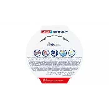 Plakband TESA 55587-00000-11 zwart 5m