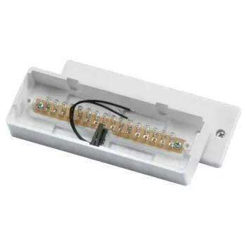 ABUS Security Center VT4000W opbouw-klemmenblok, wit, 16-polig