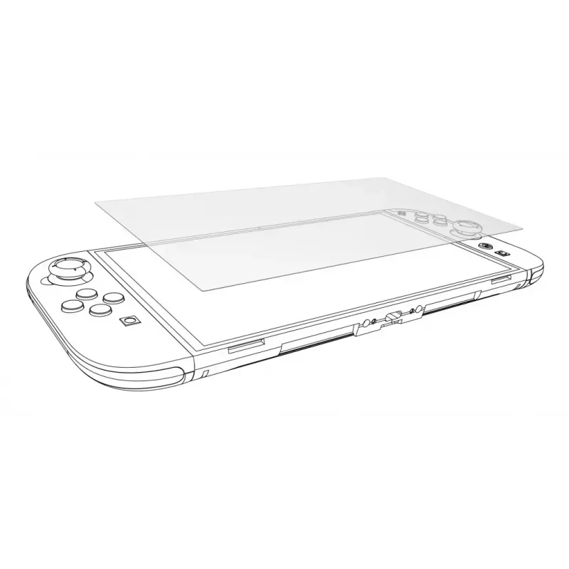 Beeldschermbeschermfolie uRage 00115534 transparant voor Nintendo Switch 2