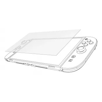 Beeldschermbeschermfolie uRage 00115534 transparant voor Nintendo Switch 2