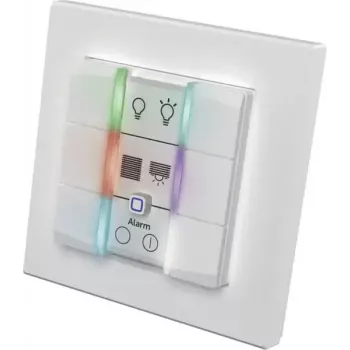 Wandschakelaarpaneel eQ-3 Homematic IP wandtaster 6-voudig kunststof wit