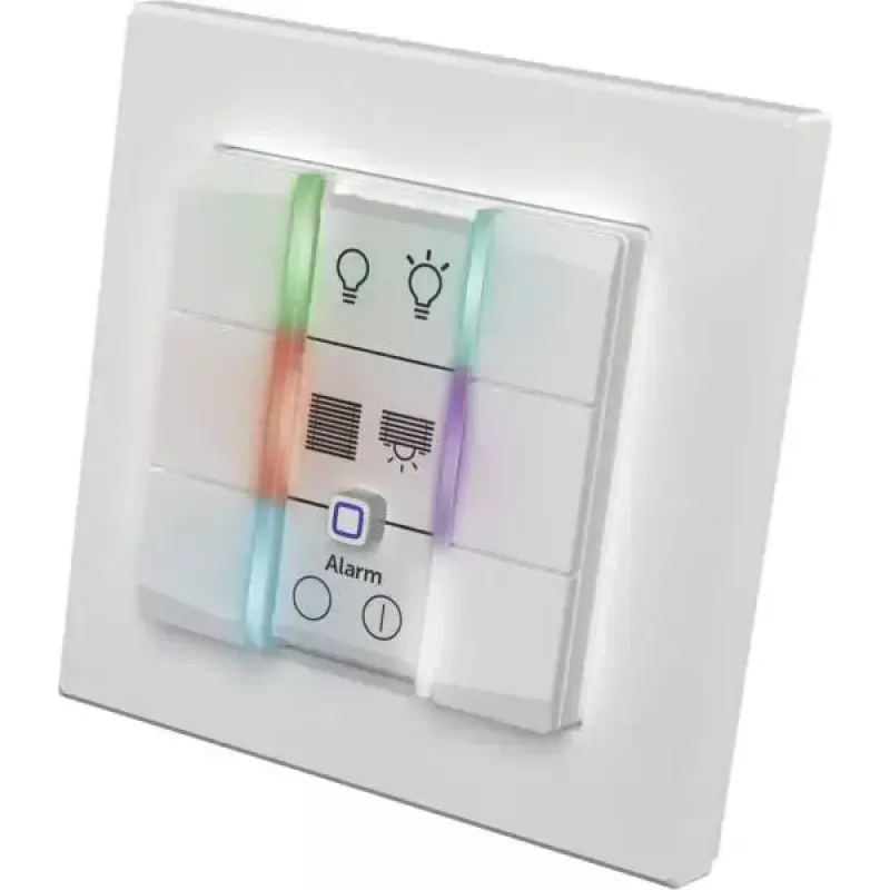 Wandschakelaarpaneel eQ-3 Homematic IP wandtaster 6-voudig kunststof wit