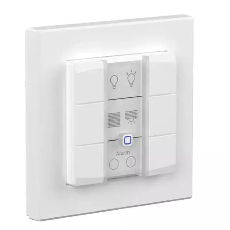 Wandschakelaarpaneel eQ-3 Homematic IP wandtaster 6-voudig kunststof wit