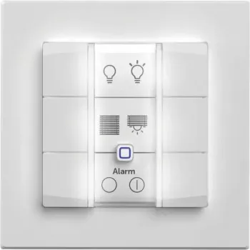 Wandschakelaarpaneel eQ-3 Homematic IP wandtaster 6-voudig kunststof wit