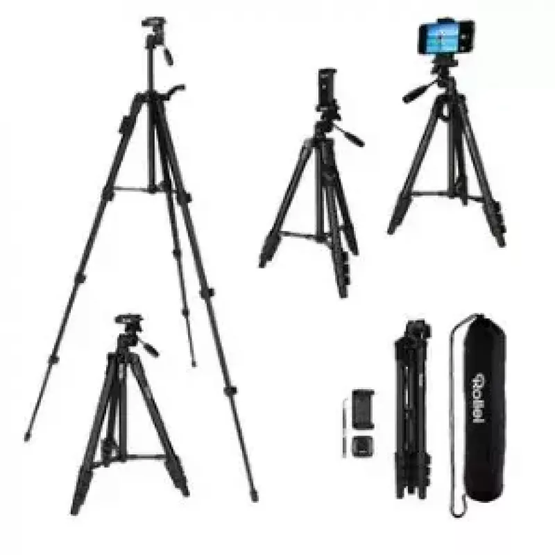 Statief Rollei 22638 smartphone/actiecamera 3 poten zwart