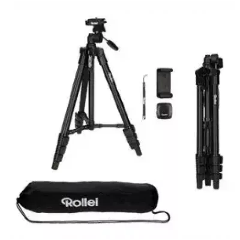 Statief Rollei 22638 smartphone/actiecamera 3 poten zwart