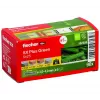 Schroefanker Fischer SX Plus groen 25 mm 90 stuks