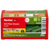 Schroefanker Fischer SX Plus groen 25 mm 90 stuks