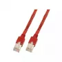Netwerkkabel EFB Elektronik K8703.1 RJ-45 Cat5e 1 m rood