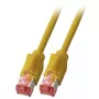 EFB Elektronik K8708GE.1 Cat.6A S/FTP LSZH patchkabel, RJ-45, 1 m, geel