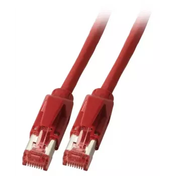 Netwerkkabel EFB Elektronik K8708RT.0,5 RJ-45 Cat6a 0,5 m rood