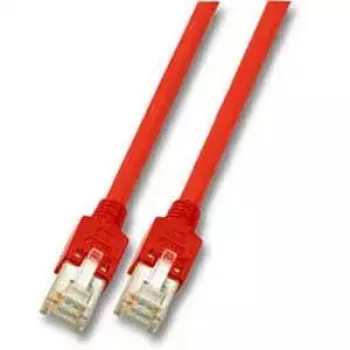 Netwerkkabel EFB Elektronik RJ45 (X) S/FTP Cat5e rood 3 m