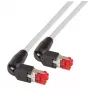 Netwerkkabel EFB Elektronik K4137GR.15 RJ-45 Cat6a 15 m grijs