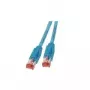 Netwerkkabel EFB Elektronik 10 m RJ-45 Cat6a blauw