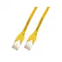 Netwerkkabel EFB Elektronik K8075.5 RJ-45 Cat5e 5 m geel