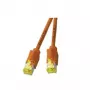 Netwerkkabel EFB Elektronik 10m RJ45 Cat6a oranje