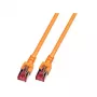 Netwerkkabel EFB Elektronik Cat6 S/FTP RJ-45 10m oranje
