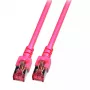 Netwerkkabel EFB Elektronik K5519.15 RJ-45 Cat6 15 m magenta